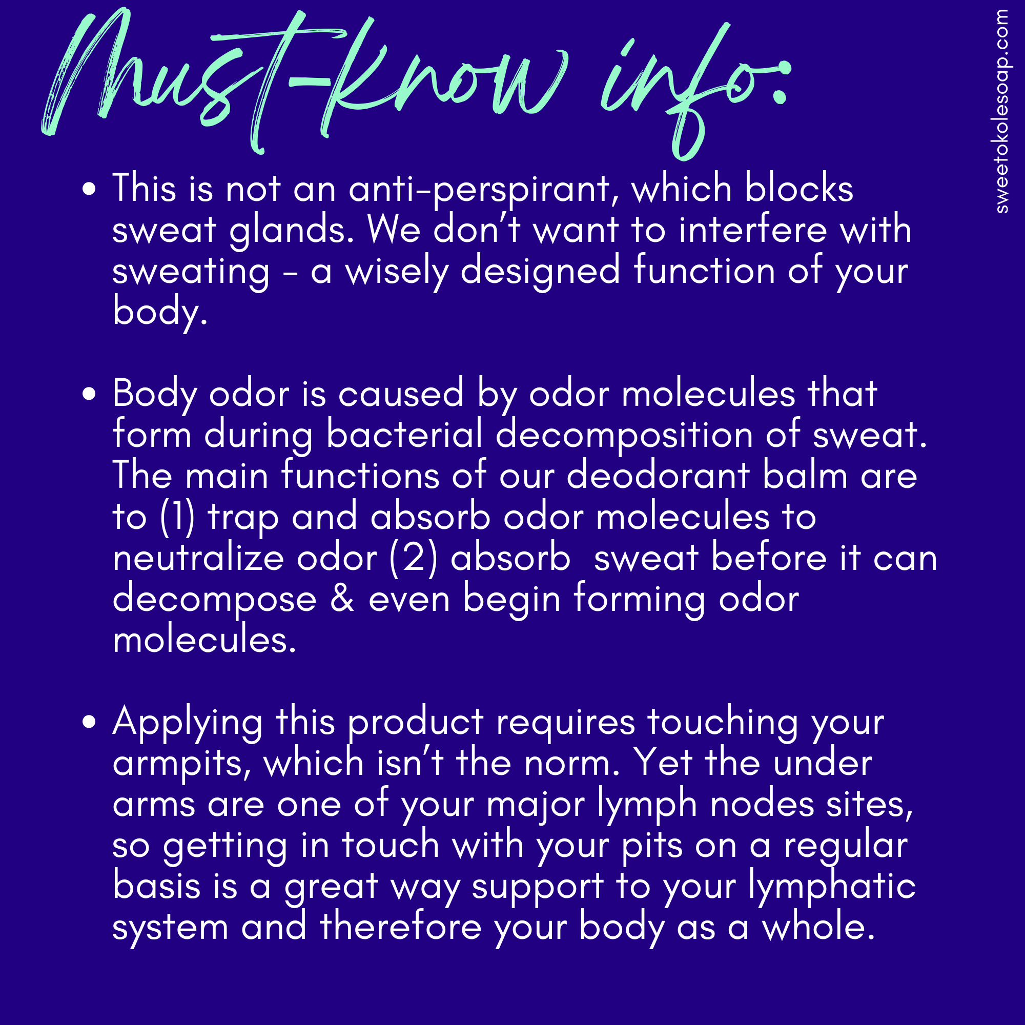 Sweet ʻŌkole Soap Co. - Wholesale Deodorant - Unisex - Natural Lavender Deodorant Balm for Sensitive Skin3