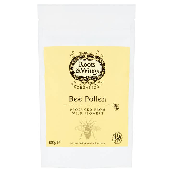 Roots & Wings Organic Bee Pollen for wholesale by Roots & Wings Organic