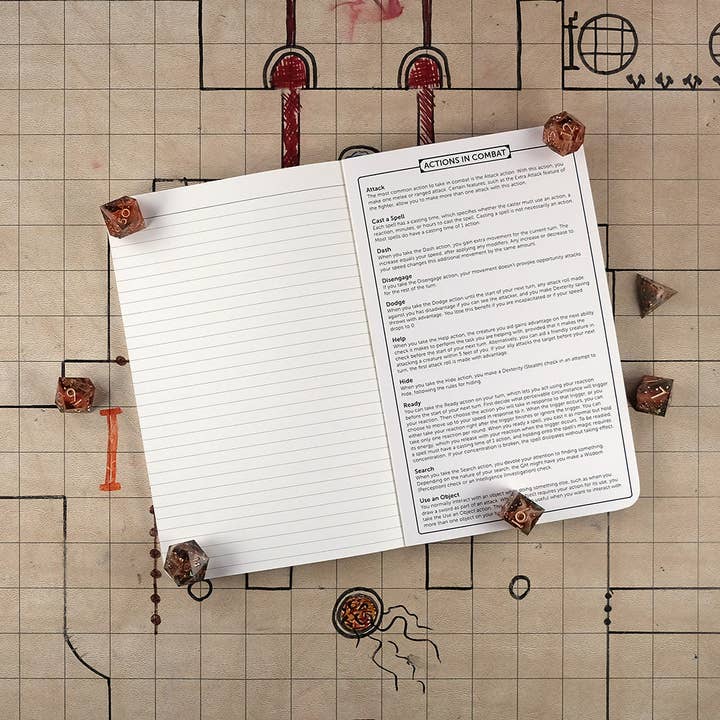 The Raven and the Goose - Wholesale Notebook - Monk Notebook - Large (D&D 5E)8
