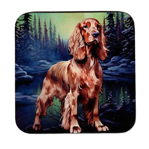 Cocker Spaniel Working Coaster for wholesale by Dogcrafts