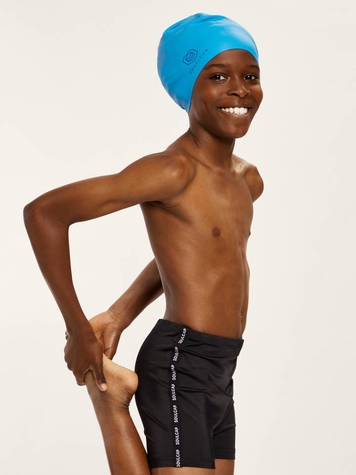SOUL CAP - Wholesale Swim Cap - Kids & Baby - Kids Voluminous Swim Cap - Long, Curly & Big Hair22