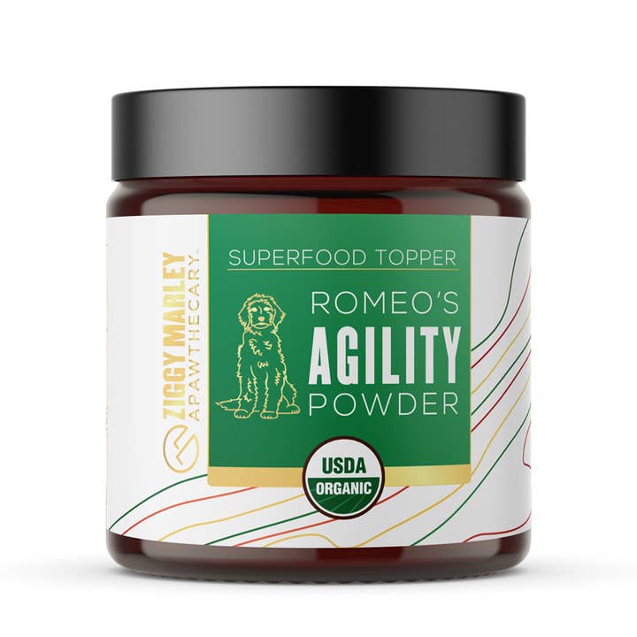 Romeo's Agility Superfood Powder for wholesale by One Farm