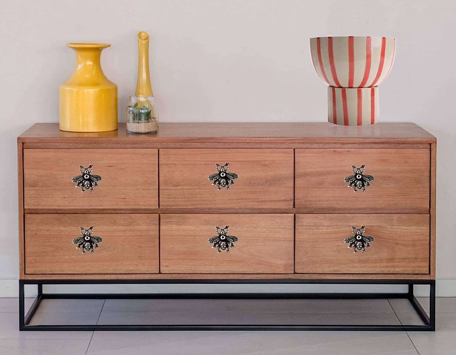 Perilla Home - Wholesale Knob/Pull - Set of 6 Chrome Bee Knob3