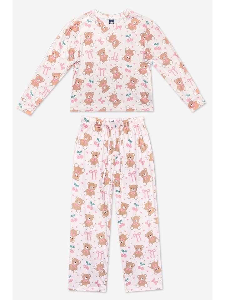 PixieLane - Vendita all'ingrosso Set loungewear - bambini - Pantaloni Easy Tee & Karate a manica lunga Simply Soft5