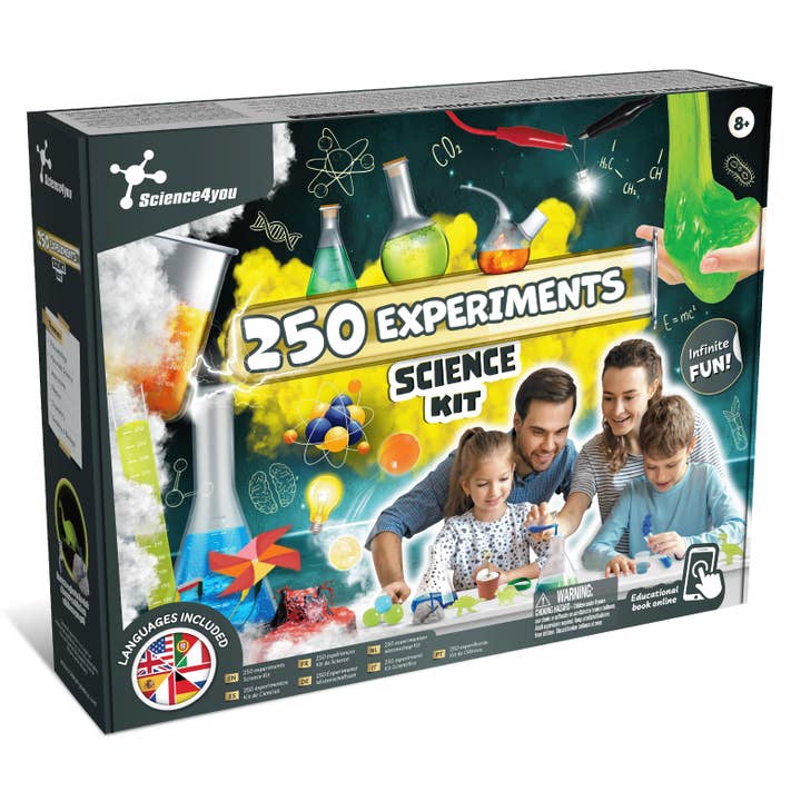 Science Kit 250 Experimente (6 Sprachen) für den Großhandel von Science4you