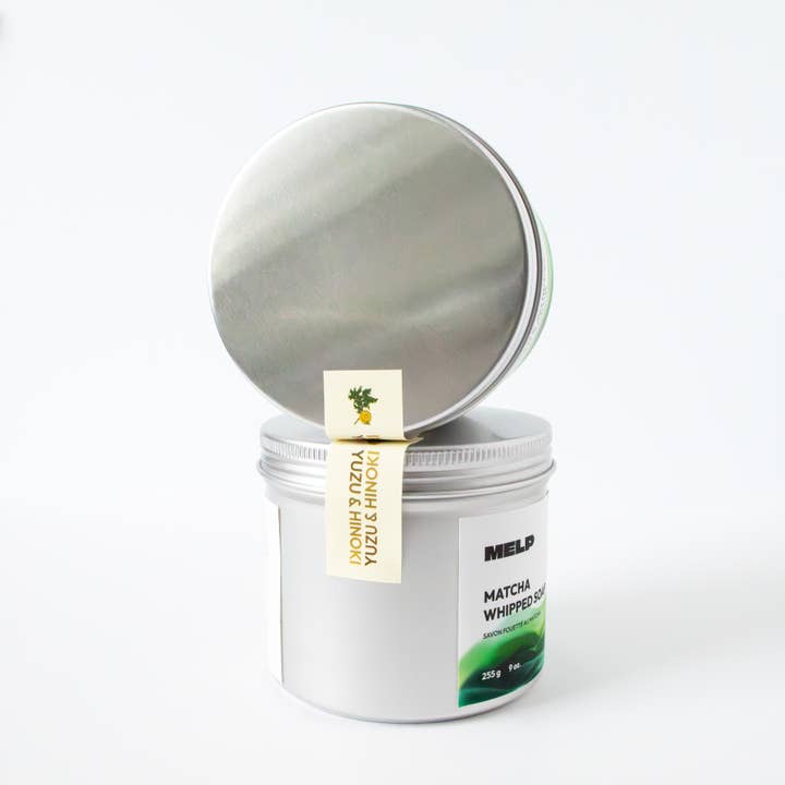 MELP - Wholesale Whipped soap - Matcha Whipped Soap - 9 oz.9