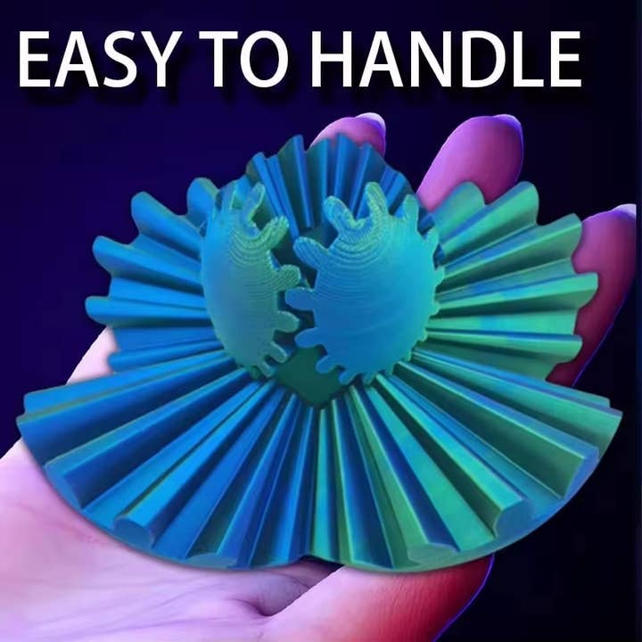 VIGOR - Wholesale Fidget Toy - Kids - Sensory Toys 3D Printed Gear Ball Fidget Spinners Spin Ball