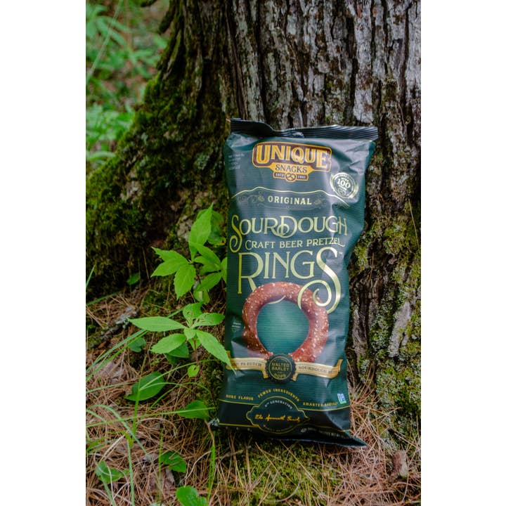 Unique Snacks - Wholesale Pretzels - 24 - 11oz Sourdough Pretzel Rings