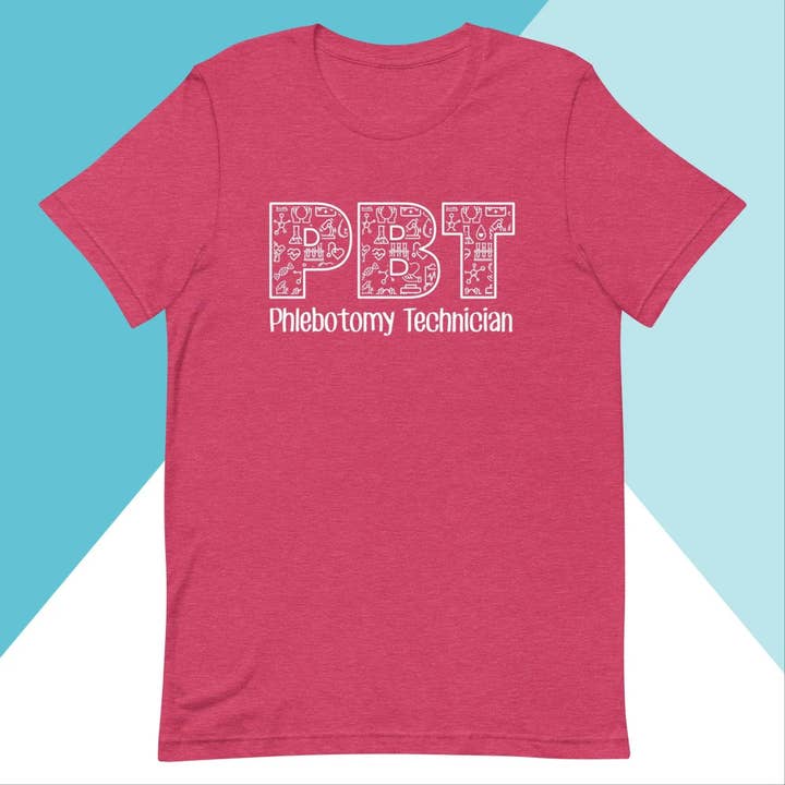 North Owl Apparel - Wholesale Screen Printed T-Shirt - Unisex - Phlebotomy Technician Unisex Shirt6