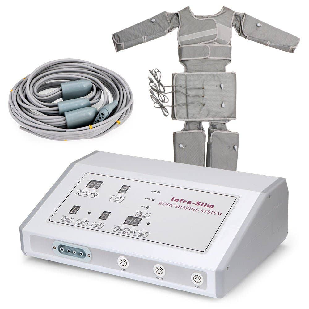 Cavitation Machines - Wholesale Body Massager - Drip Sweat Pressotherapy Air Compression and Infrared Therapy System1