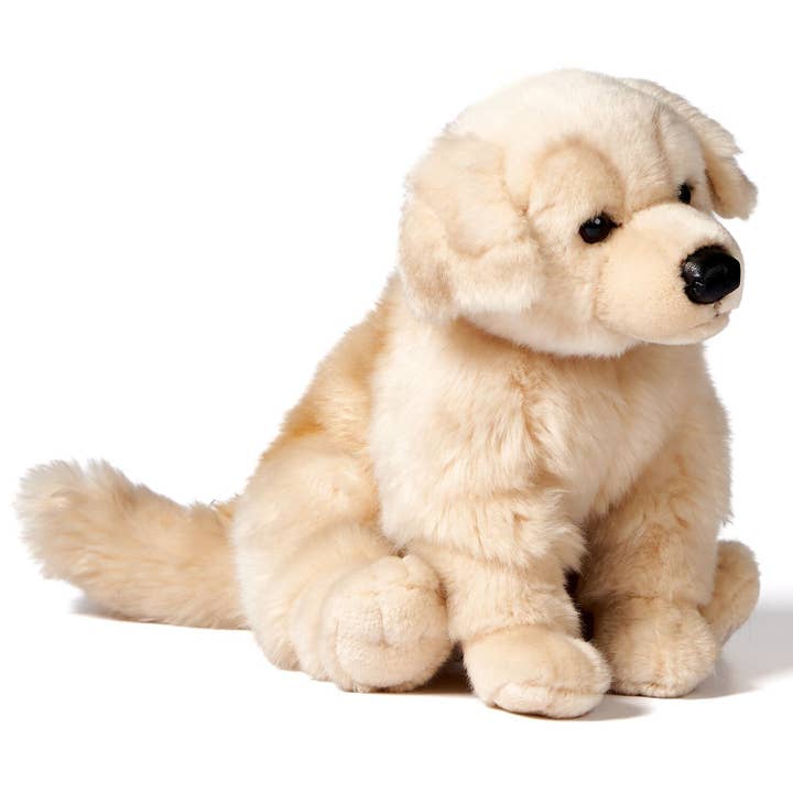 Uni Toys - Wholesale Stuffed/Plush Toy - Kids & Baby - Golden Retriever, sitting - cuddly/plush toy1