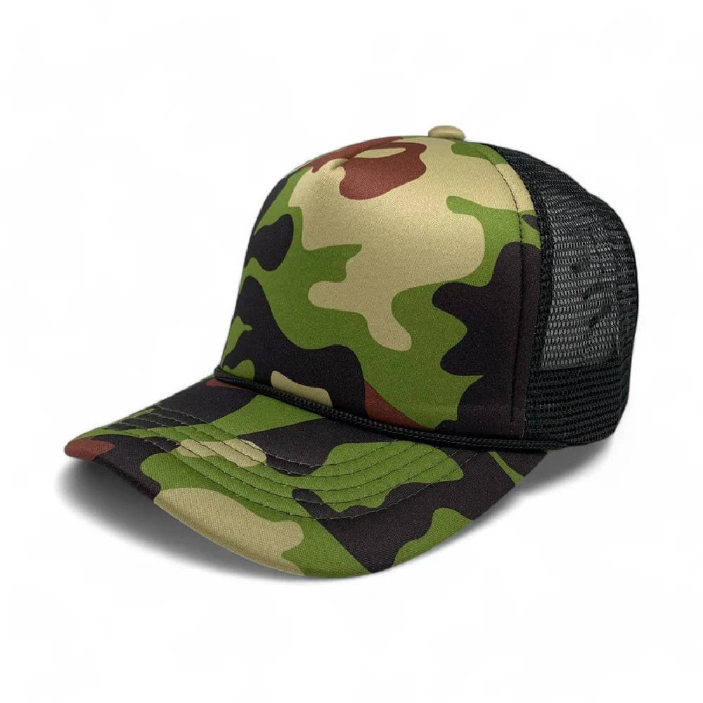 DOBBI - Wholesale Trucker Hat - Unisex - PLAIN FOAM TRUCKER 5