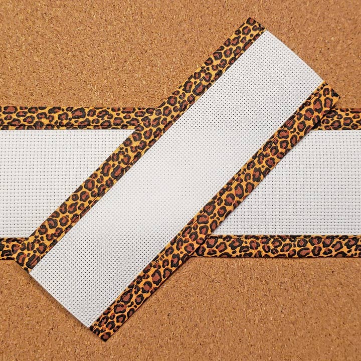 Rogue Stitchery - Wholesale Craft Sewing Kit - Leopard - Custom-Trimmed Aida2