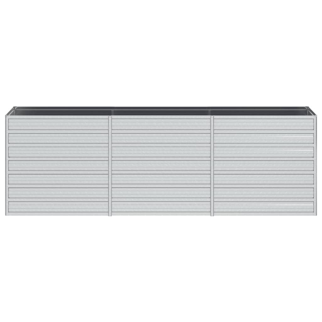 Greenwestons – wholesale Planter box – Green's Garden Raised Bed 94.5"x15.7"x30.3" Galvanized Steel3