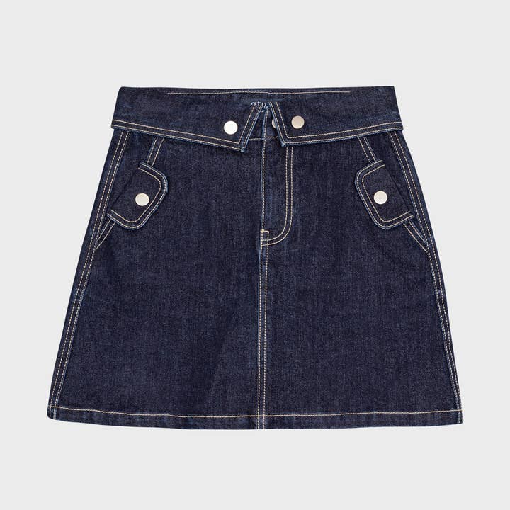 TG-YX8434-86 - Jupe en jean pour adolescentes pour la vente par Ativo Kids