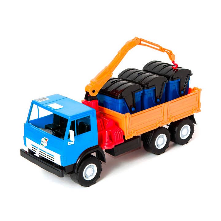 Truck With Garbage Containers 280 for wholesale by Orion Toys