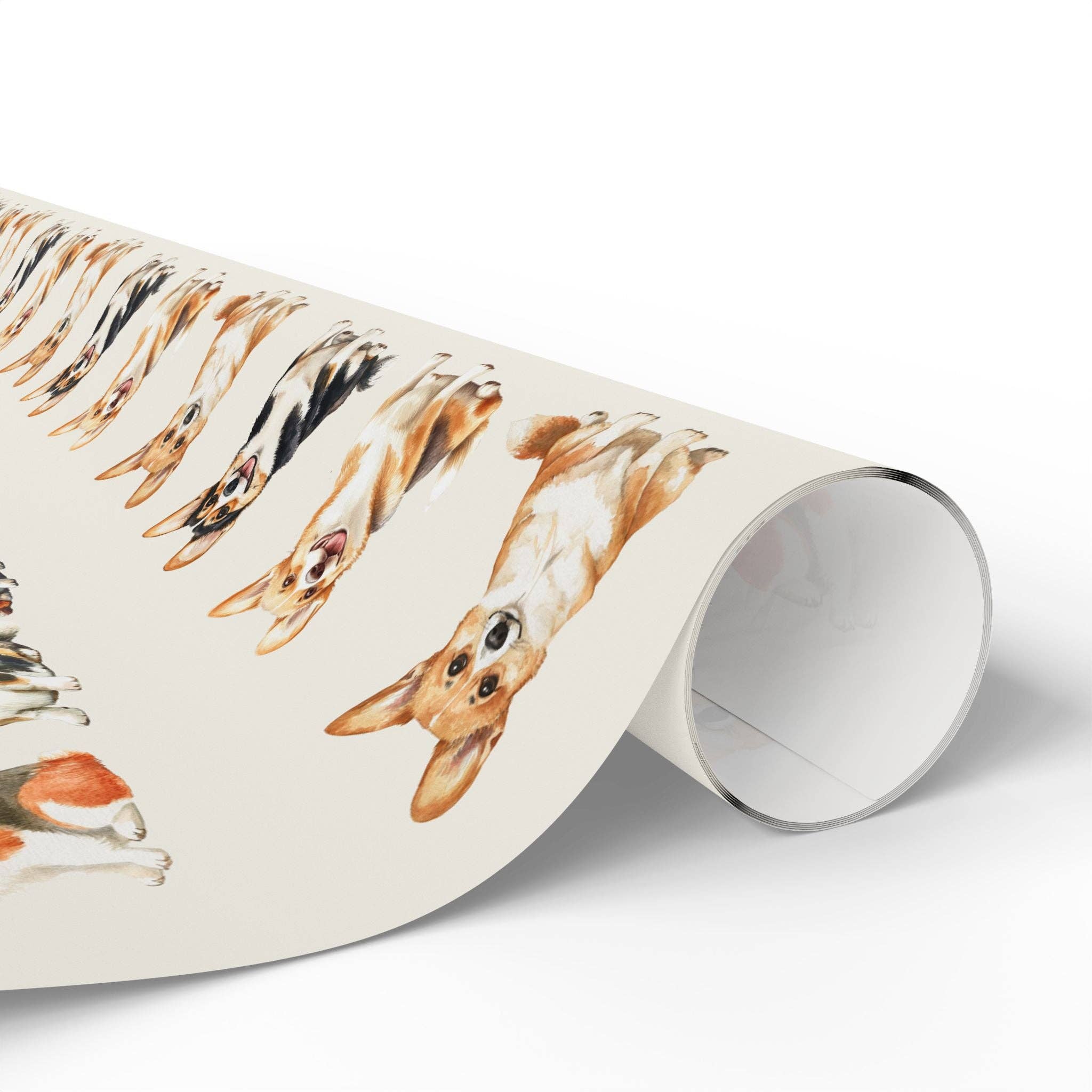 Lokipawz - Wholesale Wrapping Paper Roll - Corgi Wrapping Paper Rolls6