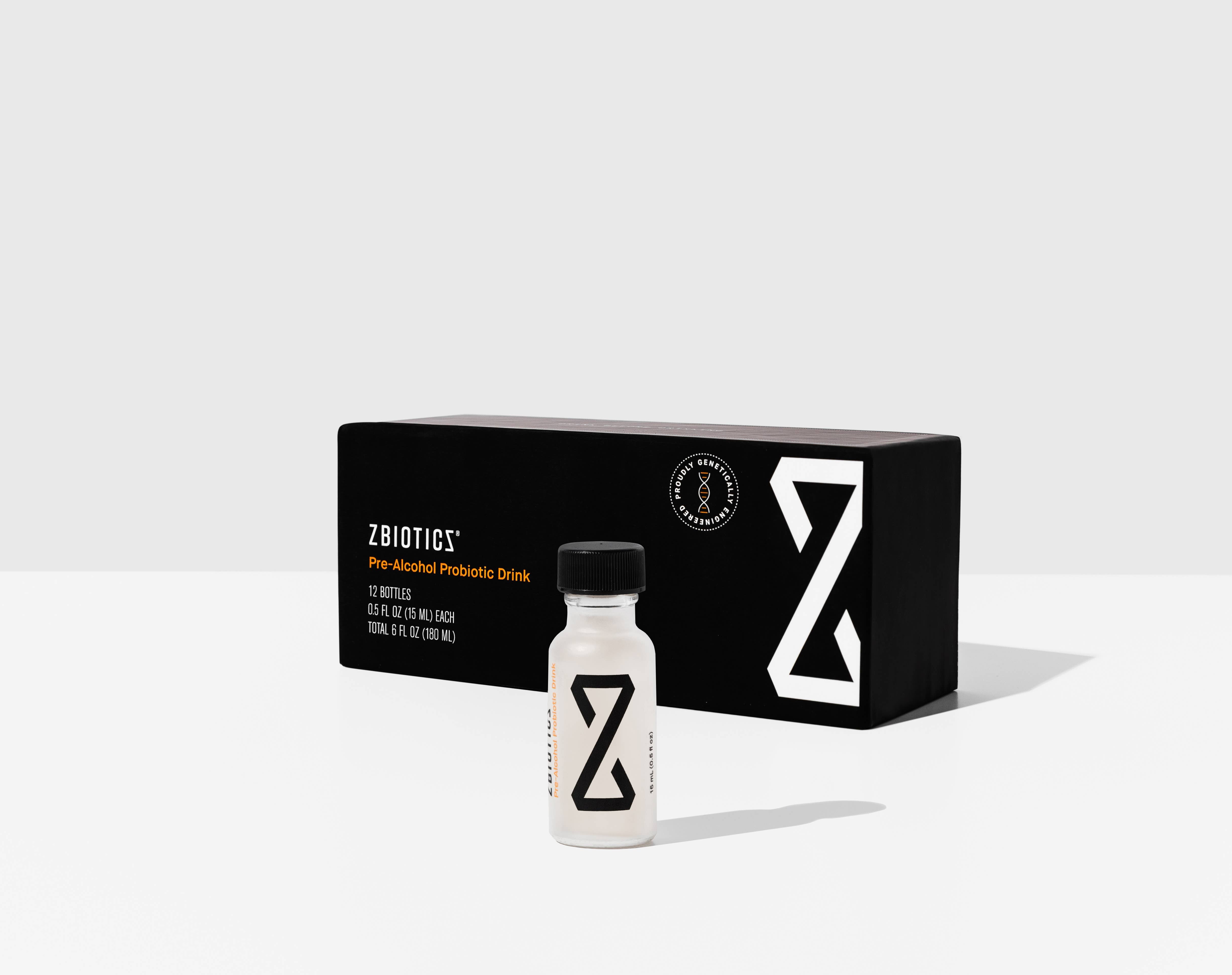 ZBiotics - Wholesale Oral Supplement/Vitamin - Pre-Alcohol Probiotic Drink – 12-pack