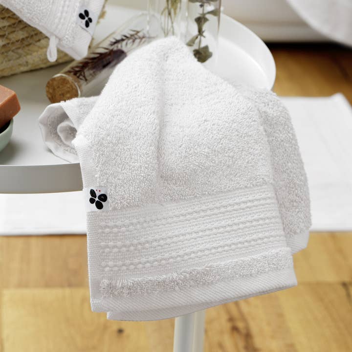 L'effet Papillon - Wholesale Dinner & Cloth Napkin - GARANCE Chantilly guest towel 30 x 50 cm0