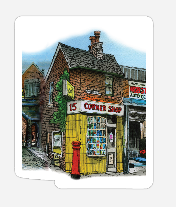 Totally Toronto Art/Sassy City Studio – wholesale Retailer display – Paper & novelty – Corrie Magnet & Sticker Collection | Coronation Street Gifts8