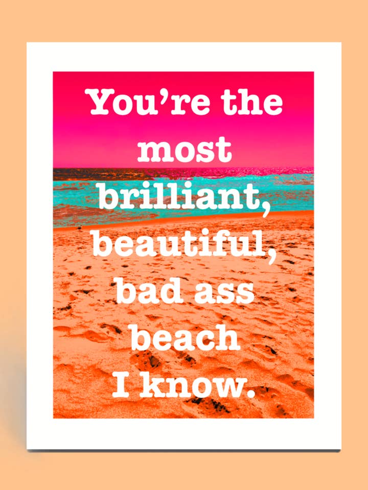 Bellissima spiaggia per la vendita all'ingrosso da parte di Cards o' Glee LLC