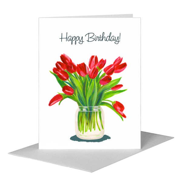 Rouge, Greeting Card (#7932D) for wholesale by Printed Canvas