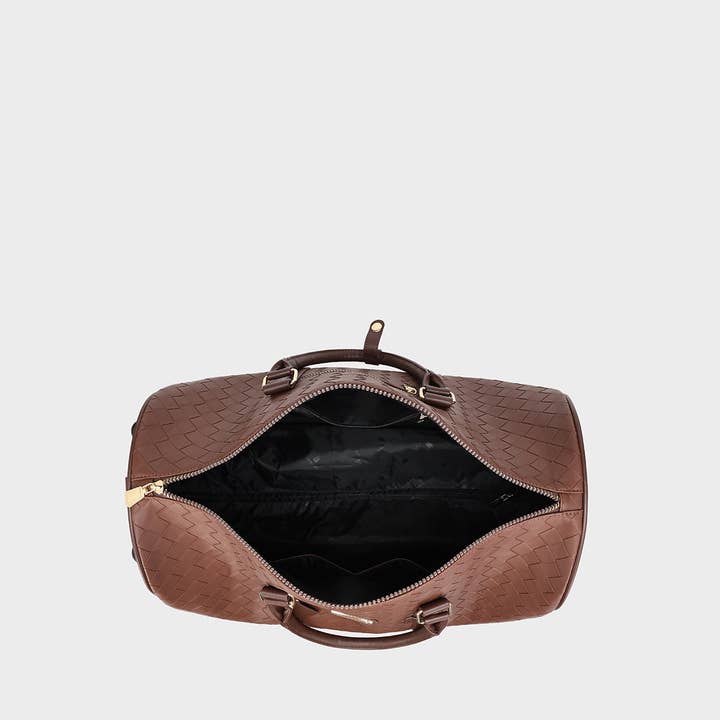 Tote&Carry - Wholesale Luggage - Bodega Rolling Duffle Bag in Brown