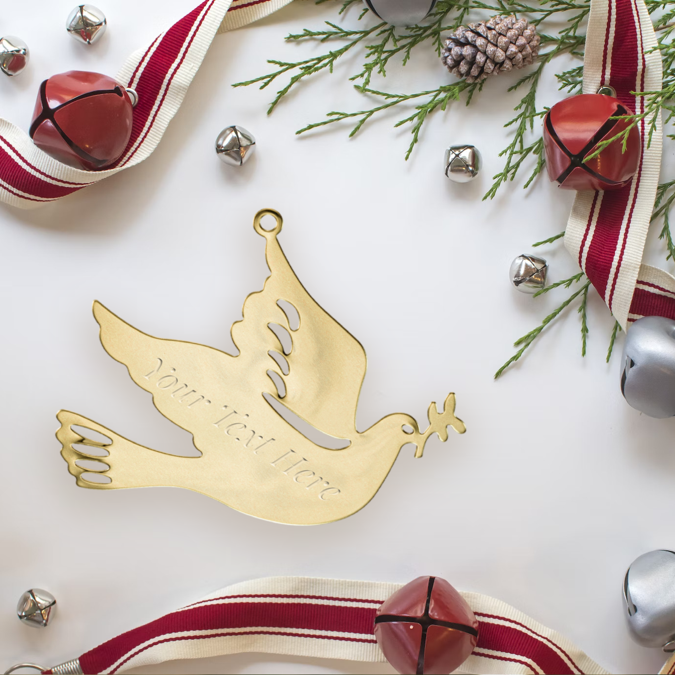 Gloria Duchin – wholesale Prydnad – Guldduvprydnad4