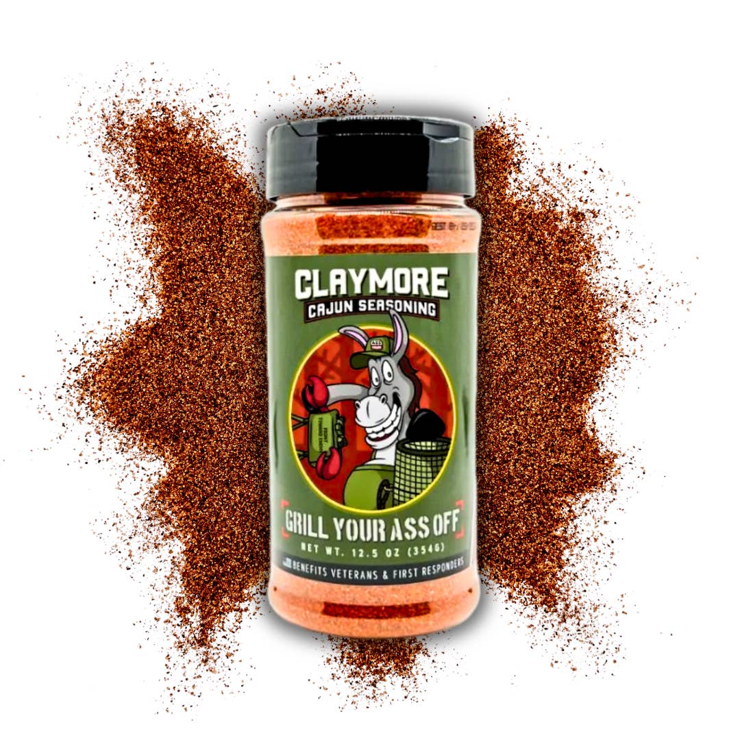 Grill Your Ass Off - Spices, Rubs, Seasonings, Sauces, Jerky - Wholesale Dried spice mix - Claymore Cajun Seasoning™ – Bold Flavor for Every Dish