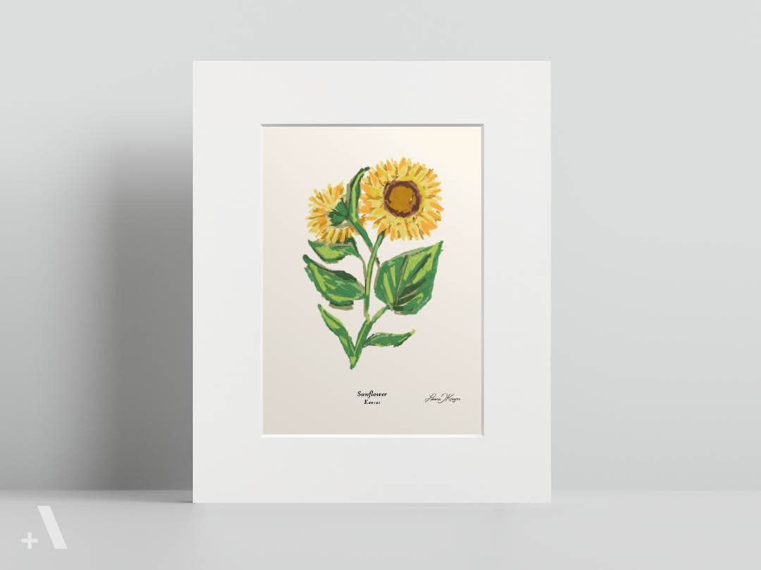 Addvent - Wholesale Art Print - US State Flowers / Small Art Prints15