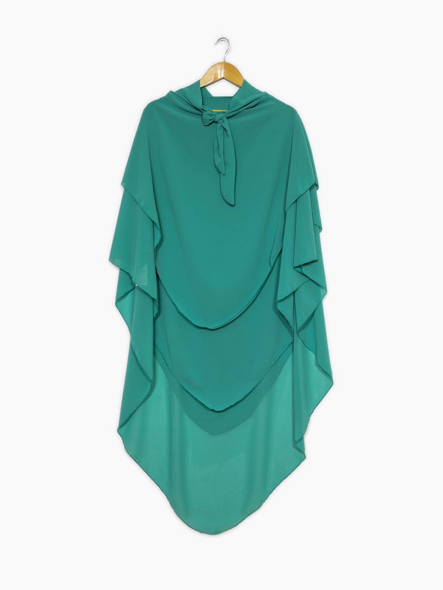 IDEAL OUTFIT - Wholesale Hijab - Women's - Khimar three shuttlecock for women ref:231733