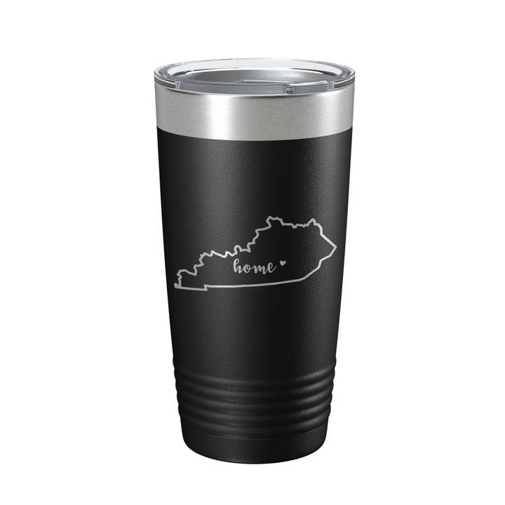 Kentucky Tumbler Home State Travel Mug Insulated Laser Engraved Map Coffee Cup 20 oz for wholesale by CarveBright