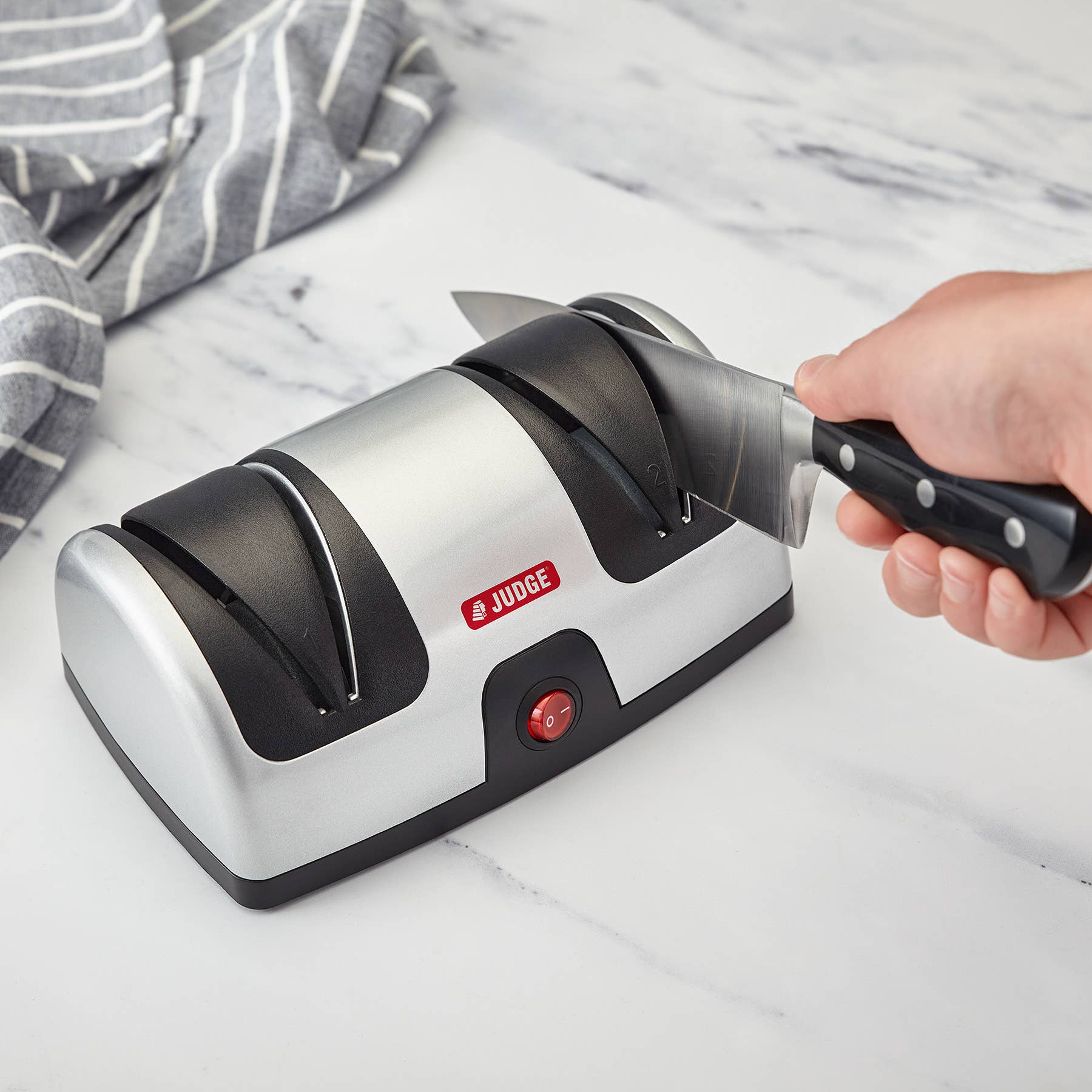 Judge UK - Vente Aiguiseur de couteaux - Affûteur et affûteur à couteaux Judge Electricals - UK PLUG2