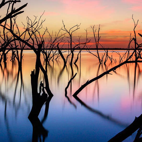 Texas Lake Sunsets Fine Art Print TLS207 for wholesale by Breaking Rules Photography