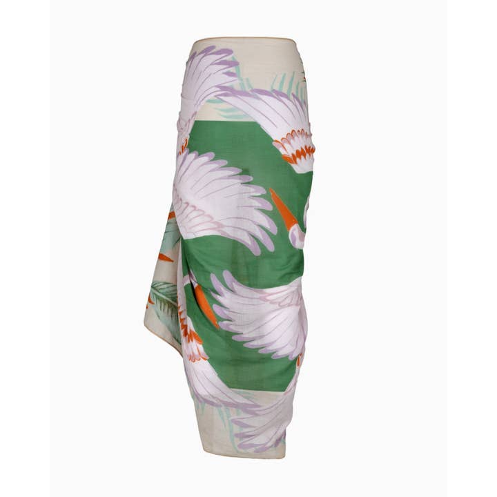 HENDEER - Wholesale Swim cover-up – Women’s - 'Wind Chimes' Pareo Sarong6