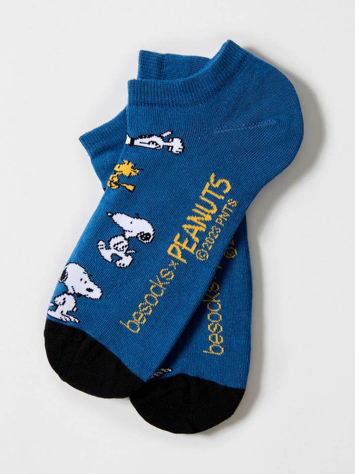 BeSnoopy Blue - 100% Organic Cotton Ankle Socks para venta al por mayor de BESOCKS