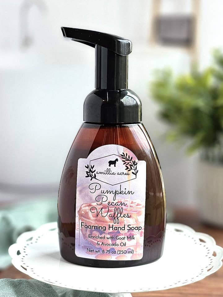 Pumpkin Pecan Waffles | Foaming Hand Soap for wholesale by Amillia Acres