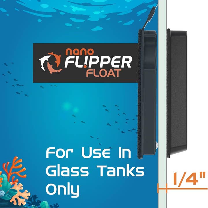 Flipper Aquarium Products - Wholesale Pet toy – Cat/dog - Flipper NANO FLOAT 2 in 1 Magnetic Aquarium Algae Cleaner2