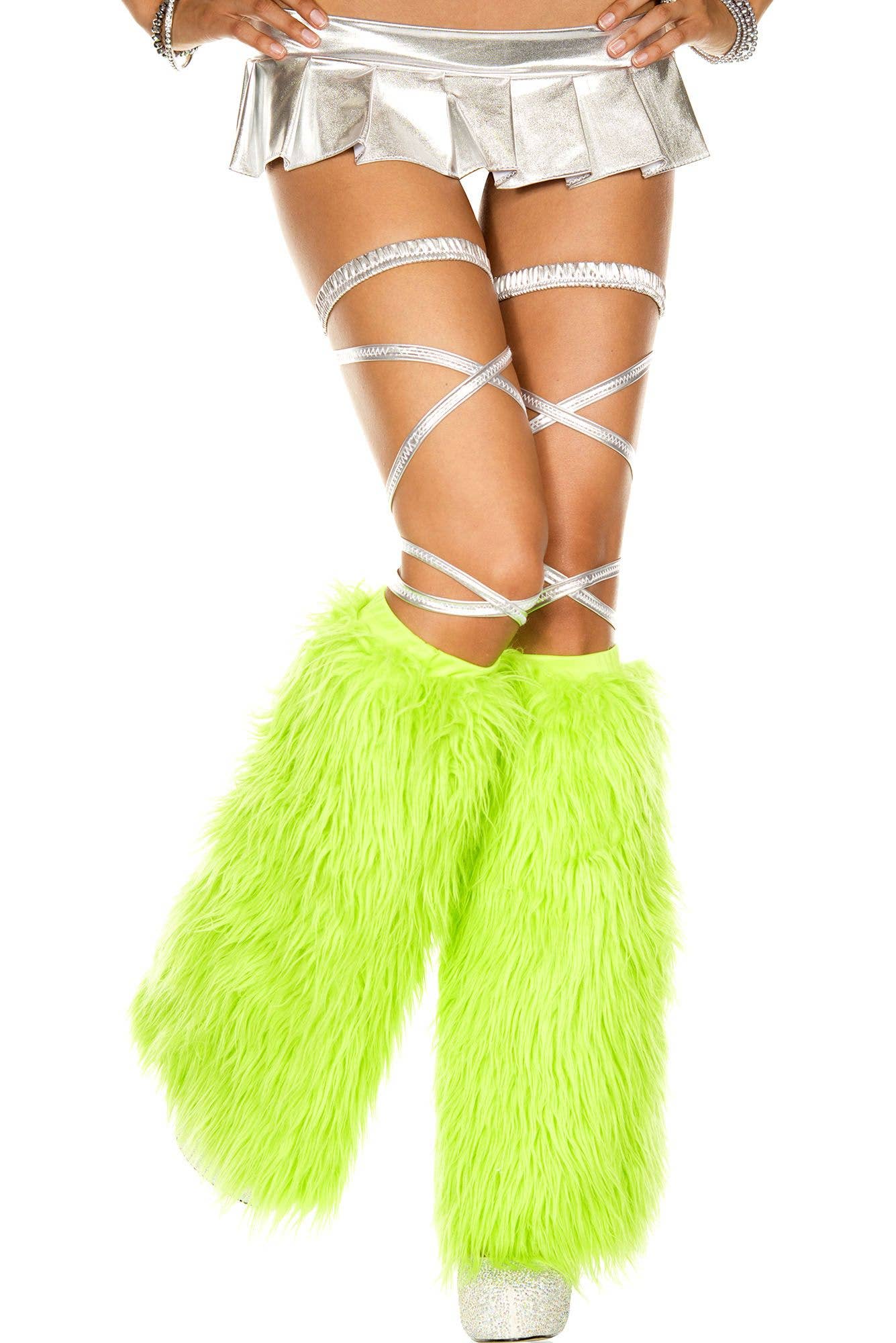 Lingerie Mart - Wholesale Legwarmers - Women's - Music Legs Furry Leg Warmers ML55350