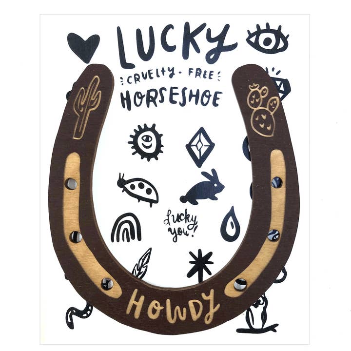 SnowMade - Wholesale Wall Accent - Lucky Horseshoe Wall Art1