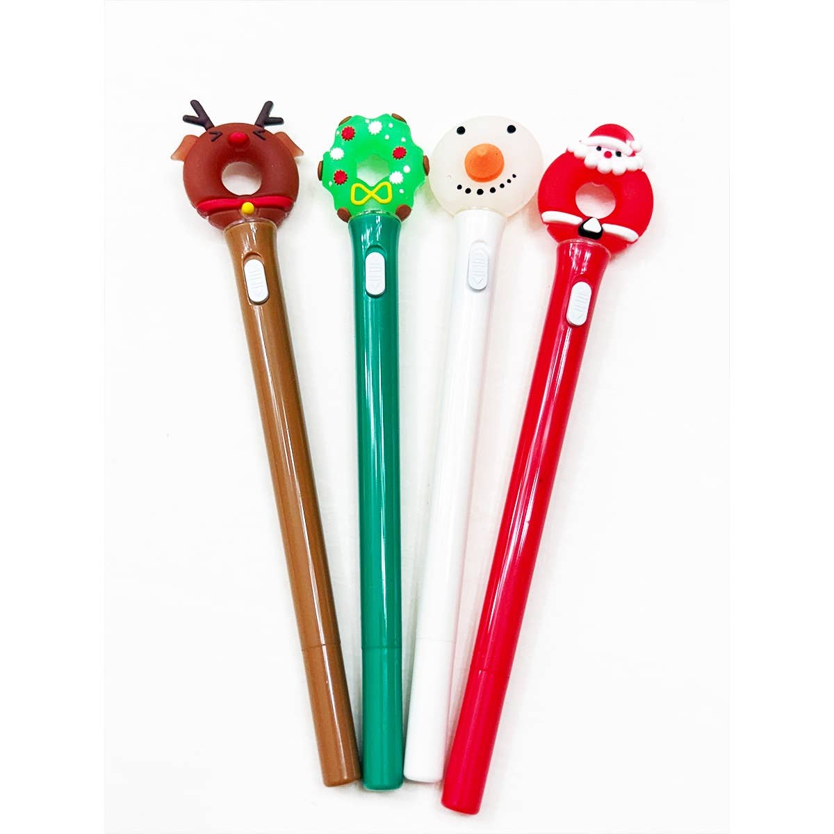 MÉLANGER LA COULEUR Stylo à bille lumineux à thème de Noël en vente sur Faire1