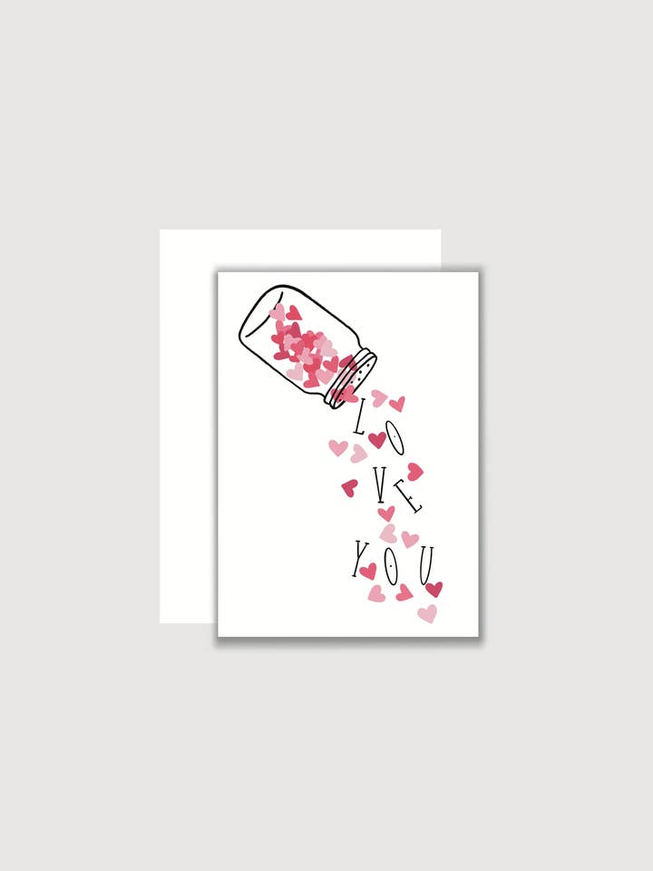 Valentines Card for wholesale by Lucky Bunny Creations