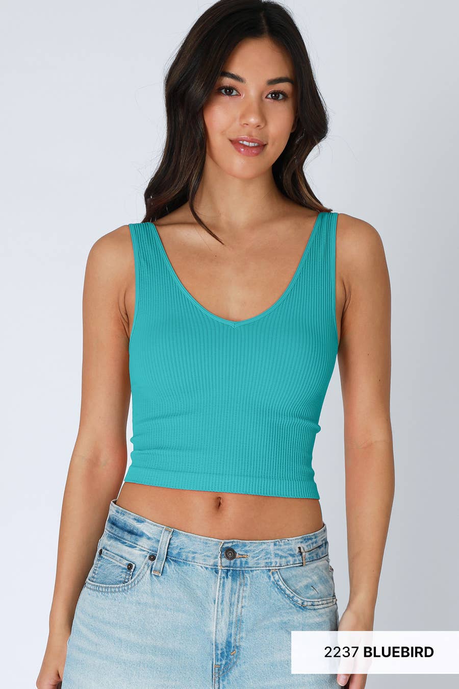 NIKIBIKI - Wholesale Knit Top - Women's - NS8152 - Reversible Ribbed Crop Top12