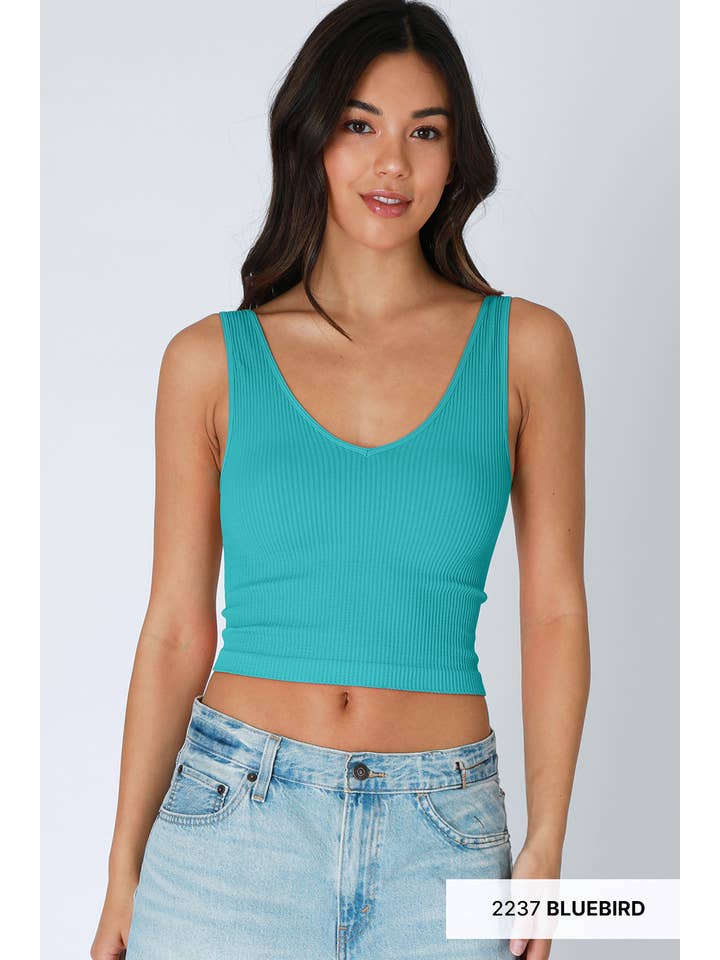 NIKIBIKI - Wholesale Knit Top - Women's - NS8152 - Reversible Ribbed Crop Top12