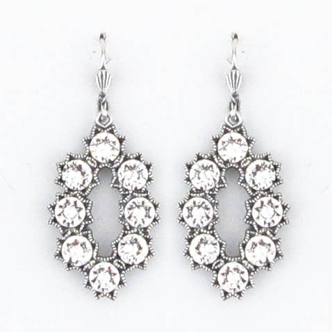 Stars Aline Silver Earring for wholesale by La Vie Parisienne