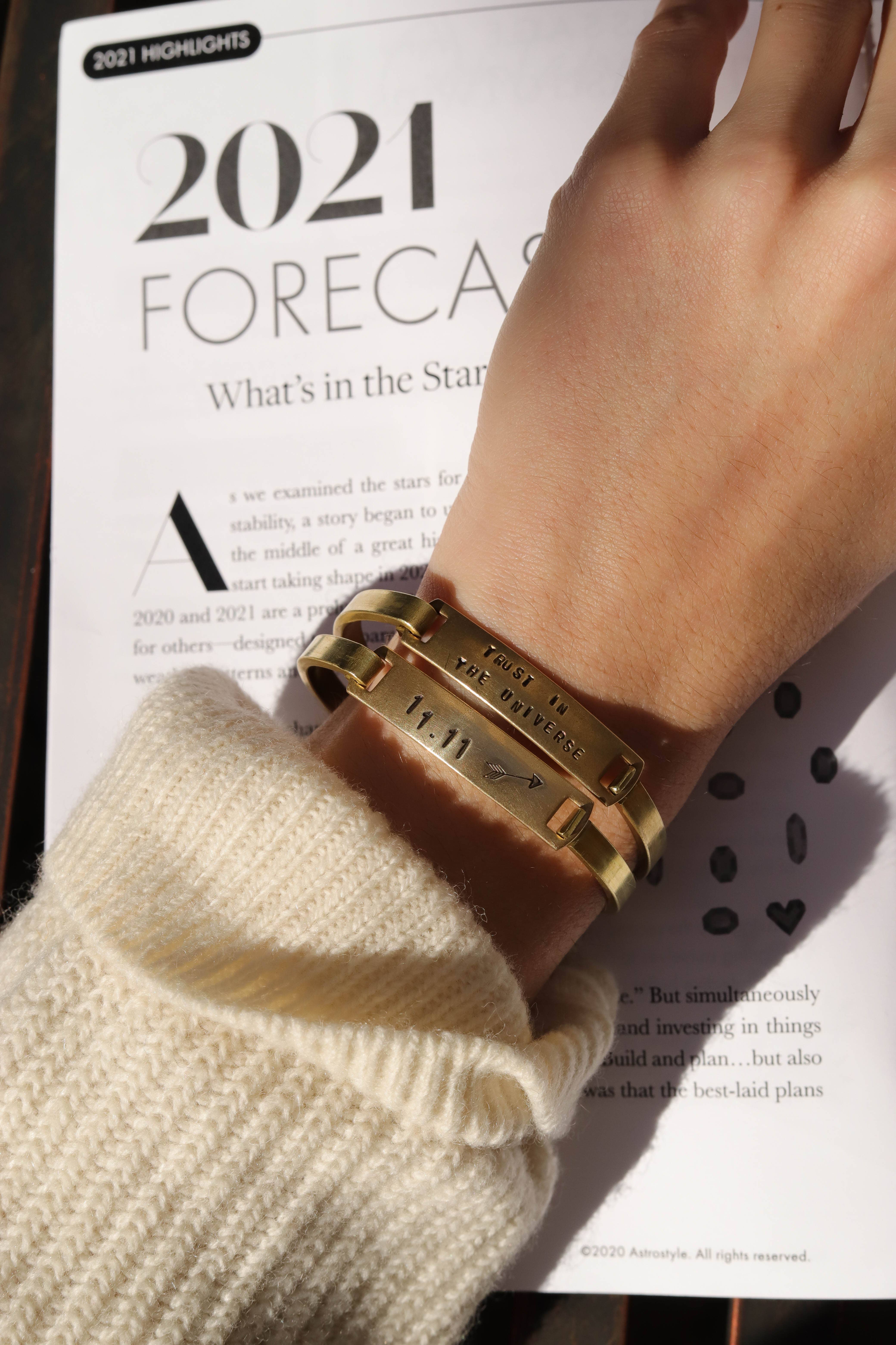 Stone Cooper - Wholesale Cuff Bracelet - Custom Expression Stamped Clip-Cuff Brass Bracelet7