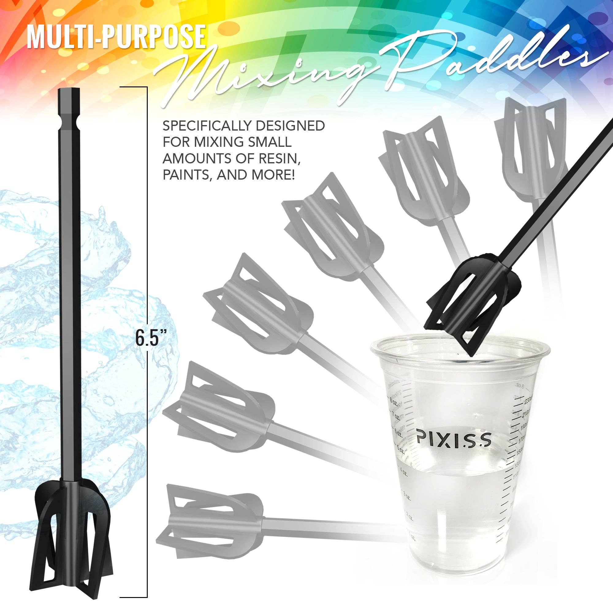 Pixiss - Wholesale Mixer Attachment - Resin Mixer - Rechargeable and Easy to Use Epoxy Resin Mixer5