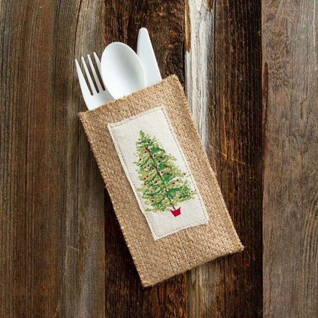 Evergreen Patch - Set of 8 for wholesale by Cutlery Couture