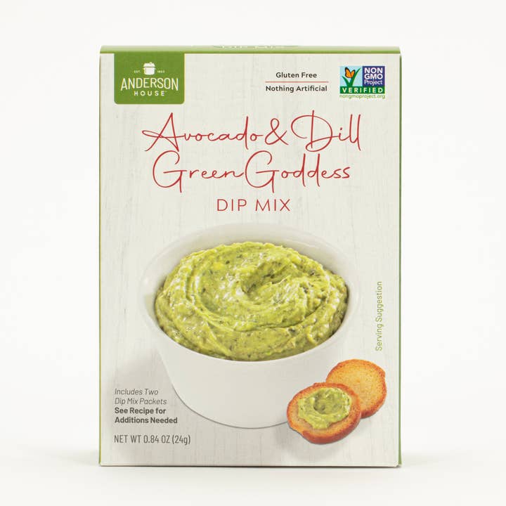Anderson House | Frontier Soups - Wholesale Dip - Avocado & Dill Green Goddess Dip Mix0