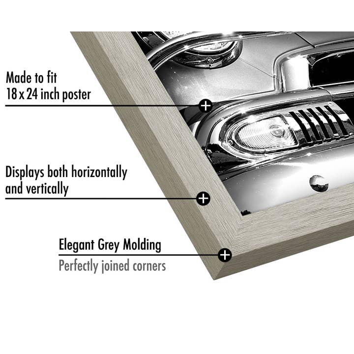 Americanflat - Wholesale Picture Frame - Americanflat Poster Frame with Wide Molding11